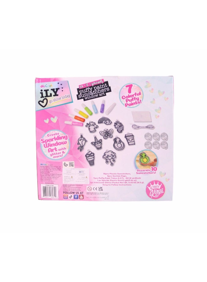 WeCool مجموعة فنون النوافذ من وي كول iLY DIY ب paint سون كاتشرز (25 قطعة) - Image 2